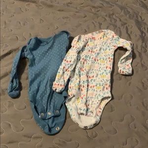 2 Carter’s Bodysuits